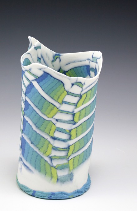 herringbone vase